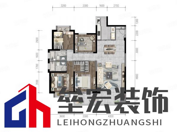 142㎡現(xiàn)代簡(jiǎn)約丨 黑白格調(diào)下的溫柔空間！